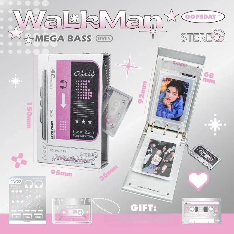 Retro Shape Card Photo Album for 3 Inch Kpop Star Small Photo Card Collection Book Creative Design Card Binder Chasing Gifts