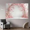 2D Floral Cherry Blossom Backdrop for Baby Shower & Spring Party Decor