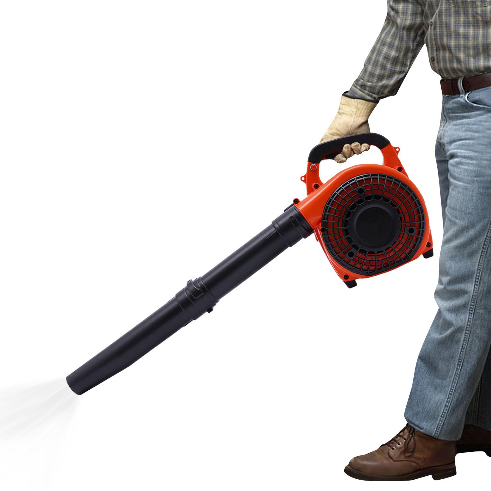 

Gas Leaf Blower 2-Stroke 25.4CC Leaf Blower Gas 7000rpm Powerful Clearing Performance Leaf Blower for Road Maintenance etc. US помаранчевий