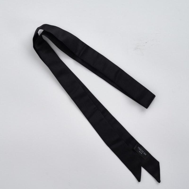 VILLA DE SILK Silk long twilly scarf