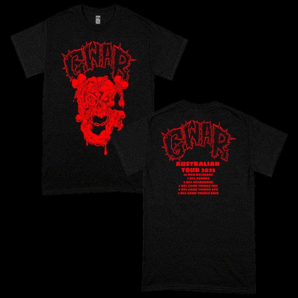 Fashion Unisex Women GWAR American Heavy Metal Band T Shirt Design for Lovers Available in Size Vintage Cotton Casual Breathable