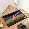 VfB Stuttgart Football Stadium Fans Area Rug, Non Slip Floor Mat for Living Room Bedroom Soccer Fan Home Decor