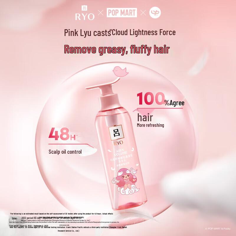 Ryo Botanical Pink Volumizing Shampoo