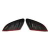 Carbon Fiber Rearview Mirror Cover for 10th Gen Honda Civic - Dry Carbon Exterior Enhancement