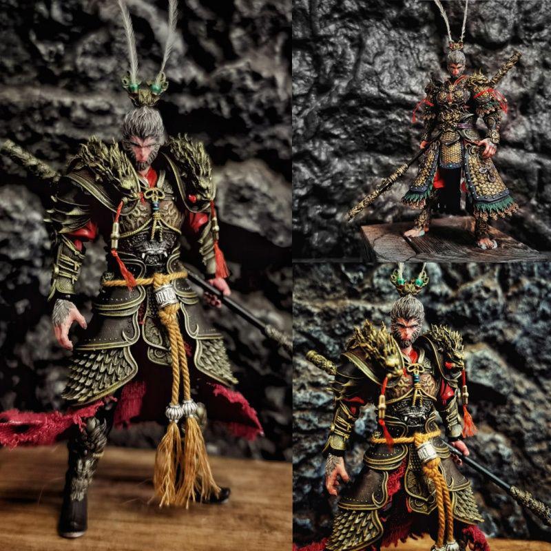 Sun Wukong Action Figure - Black Myth Articulated Model Toy Statue