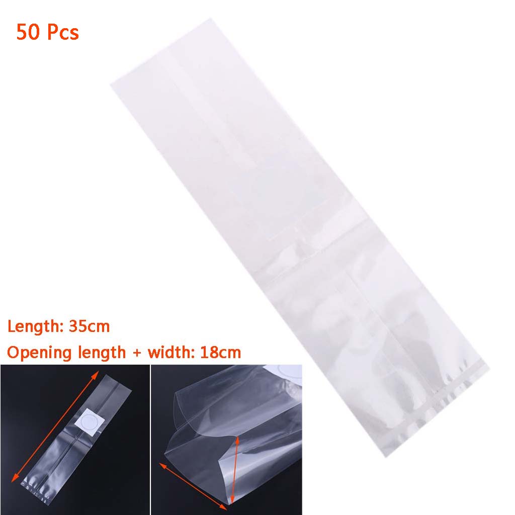 Mushroom Growth Bags 50pcs High Temperature Outdoor Oxygen Growing