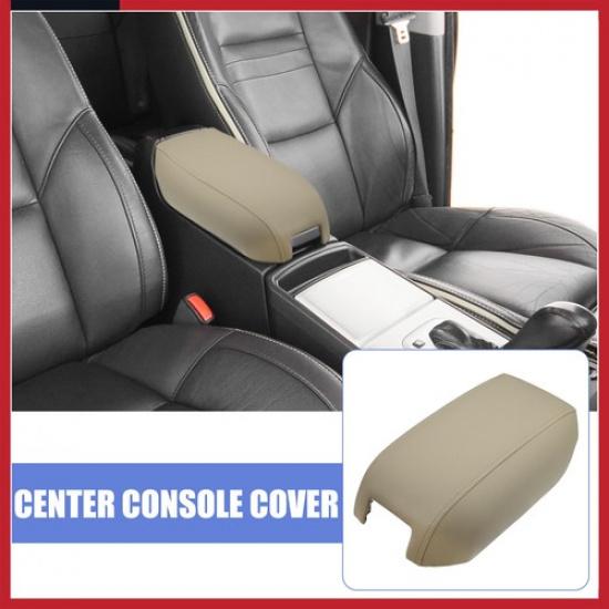 Auto Center Console Cover Lid for Volvo XC90 2004-2014 Armrest Cover Pad Beige