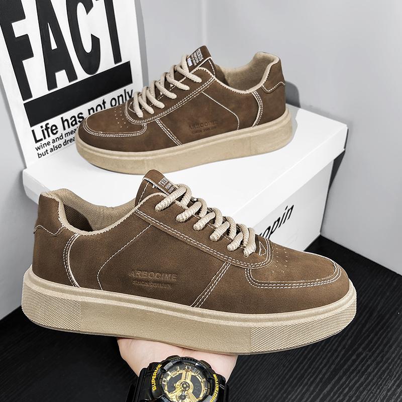 Fashion Men’s Casual Shoes Platform Comfortable Men Board Shoes Thick Bottom Walking Sneakers Sport Shoes