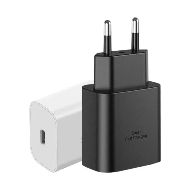 PD35W Multi-Port A+C Fast Charger for Samsung S24 Ultra & Apple Type-C, US/EU Specs