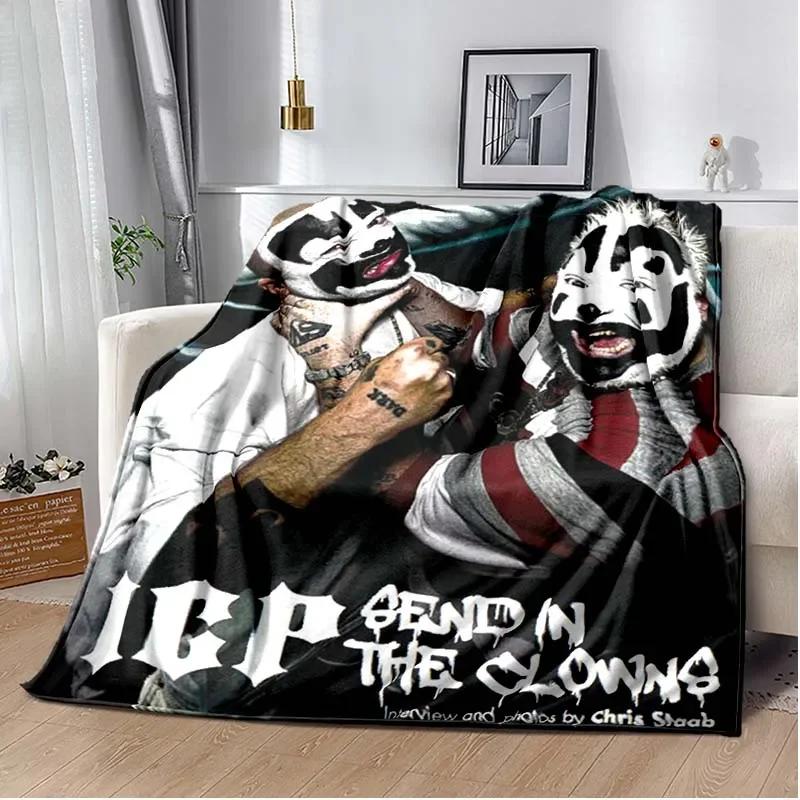 Insane Clown Posse Band ICP Juggalo Faygo Blanke,Can Also Be Used As A Bed Sheet,bath Towel,knee or Nap Car Office Sofa Blankets
