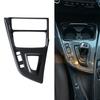 Carbon Fiber Look Gear Shift Panel Cover Trim for BMW 3 4 Series F30 F31 F34 F36 LHD,ABS Center Console Shifter Frame Decal Interior Car Accessories