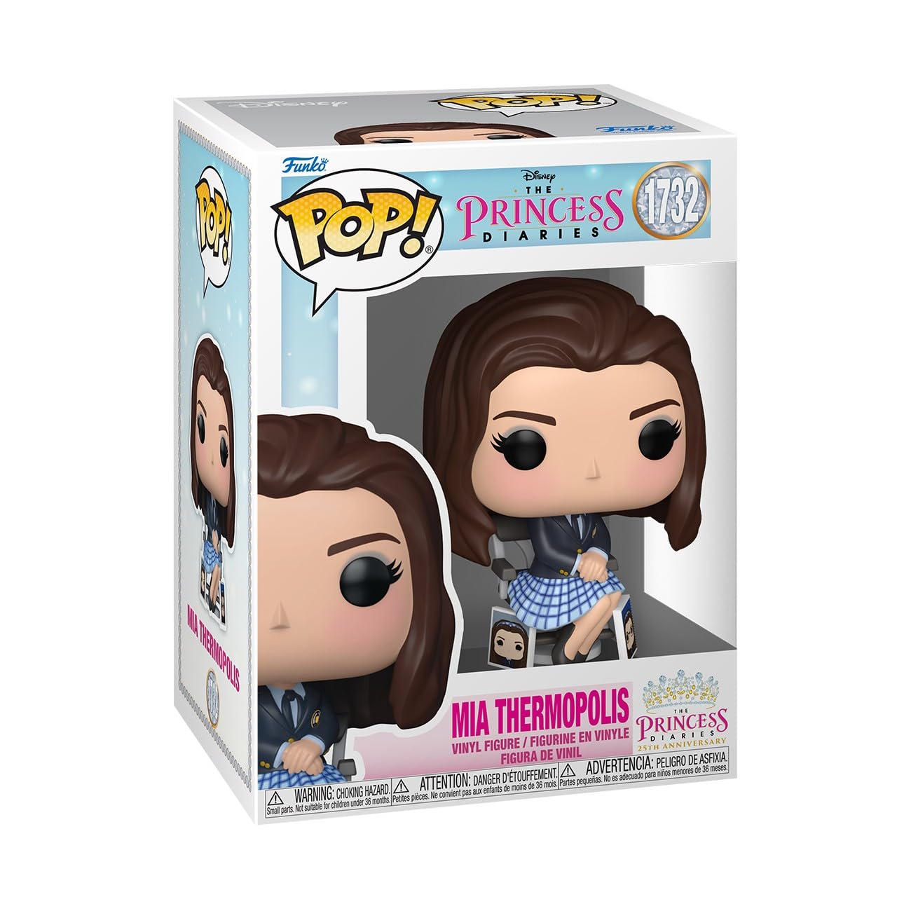 Funko Pretty Princess THE PRINCESS DIARIES Mia Thermopolis Wear Pop! (Everyday Ver.) белый