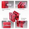 Portable Aluminum Drill Press Vise Benches Vise Wide Clamping Capacity Ideal For Outdoor And Electronics Assembly