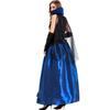 Halloween Party Dress Blue Enchantress Court Dress Queen Dress, Vampire Vampire