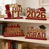 4-piece Graduation Decoration Set, Graduation Table Decoration, Multi-tiered Tray Decoration, Suitable For The 2026 Graduation .
