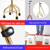 Kefu Adjustable Aluminum Alloy Quad Cane for Elderly Care