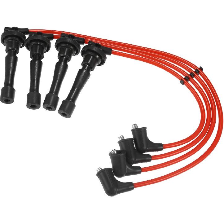 ACROPIX Car Spark Plug Coil Wires Ignition Coil Harness Cable 6.7mm Fit for Acura Integra 1996-2001 1.8L for Honda CR-V 1997-2001 No.32700PHK003 -