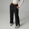 Women's Fashion Casual Wide Leg Sweatpants with Split Hem for Everyday Wear