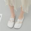 Women Flat Shoes Soft Sole Slip On Casual Open Back Loafers Large Size Comfortable Walking Shoes for Everyday Use