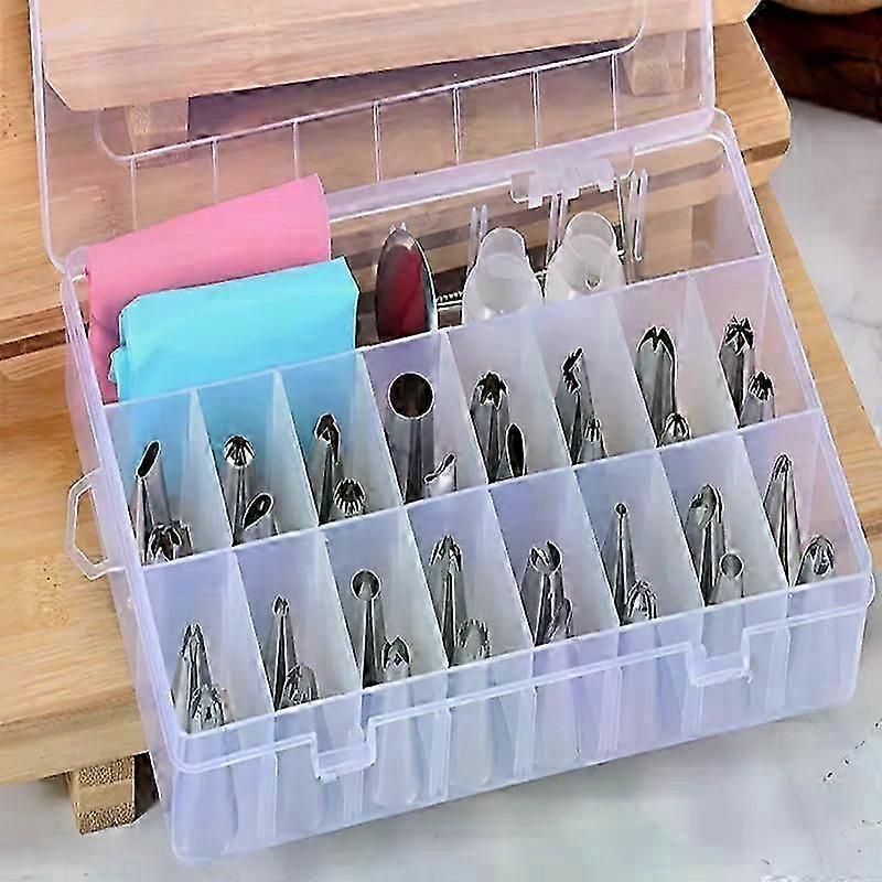 38-Piece Stainless Steel Piping Nozzles & Icing Bag Set Complete Cake Decorating Kit with Silicone Bags, Perfect for Cupcakes, Cakes & Pastry Decorat 