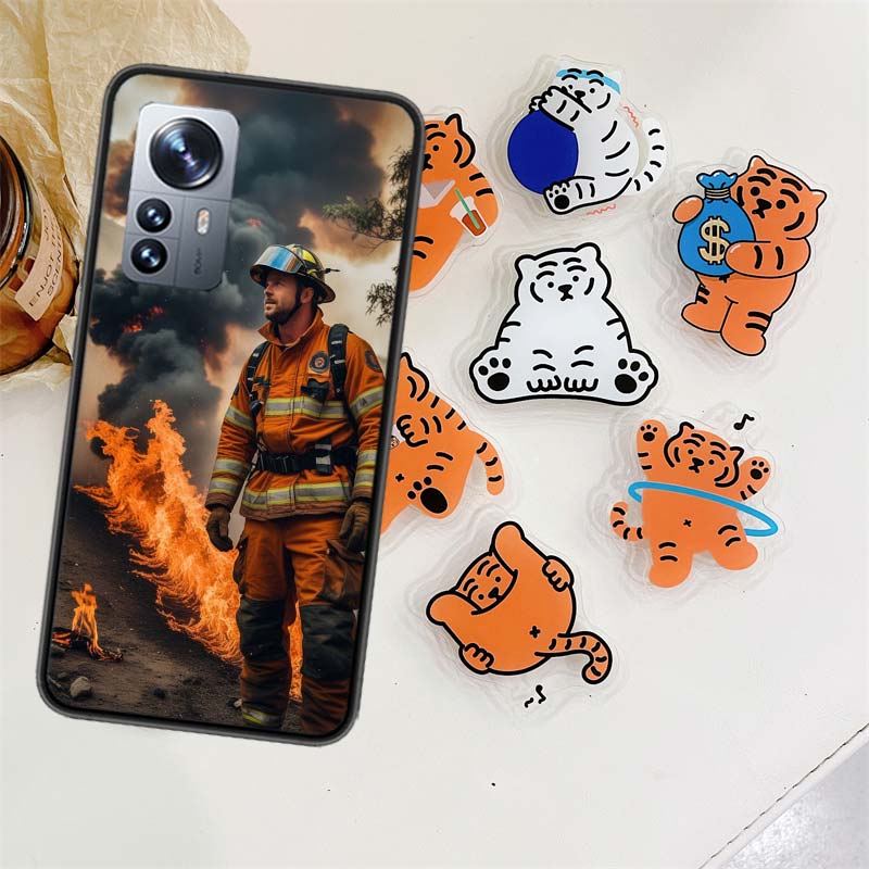 Firefighter Training Phone Case For Xiaomi Poco X7 X6 M8 M7 M6 M4 M3 X4 Pro F7 Ultra M5S Mi 14 14T 15 15T 12T 10T Pro 12S 12 11