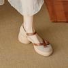 Women's Breathable Mesh  Flats with Bowknot Cross Straps - Soft Sole Casual Shoes for Summer Outdoor