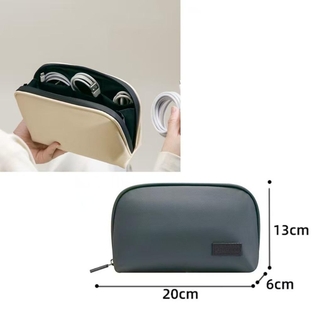 New Portable Storage Bag Waterproof Multifunctional Bank Digital Cable Case Large Capacity Earphone Case Travel
