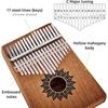 MEINL Sonic Energy Collection Kalimba Soundhole Kalimba, Mahogany, 17 Keys, C Major Scale, KL1708H (Includes Case, Bag, Cloth, and Tuning Hammer) [Off