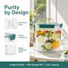 With Spigot Cold Water Kettle Plastic Water Container Portable Drink Dispenser  Kitchen