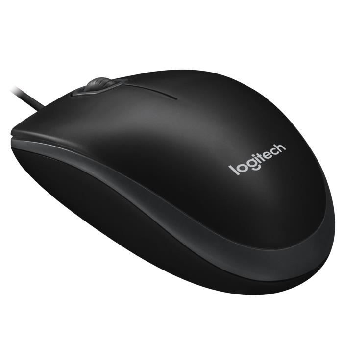 Logitech souris optique - B100 Noir