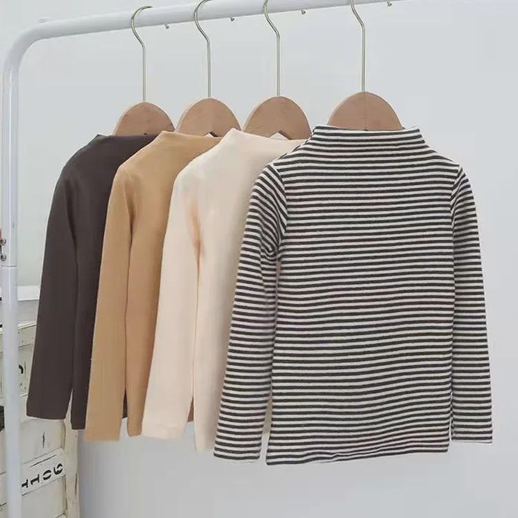 2023 Trendy Long-Sleeve T-Shirt for Kids: Boys' & Girls' Fashionable Innerwear