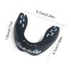 Sports Mouth Guard Sports Mouthpiece Shock Absorbing Boxing Tooth Guard EVA Gum Shield for Martial Arts & MMA