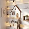 5-Hook Design Decorative Hooks House Shape Key Rack Creative Key Holder  Room Organization