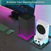 RGB Light Stand Station for Xbox Series X/S Console With 3 Ports USB Hub Colorful LED Base For Xbox Series X/S Game Accessories