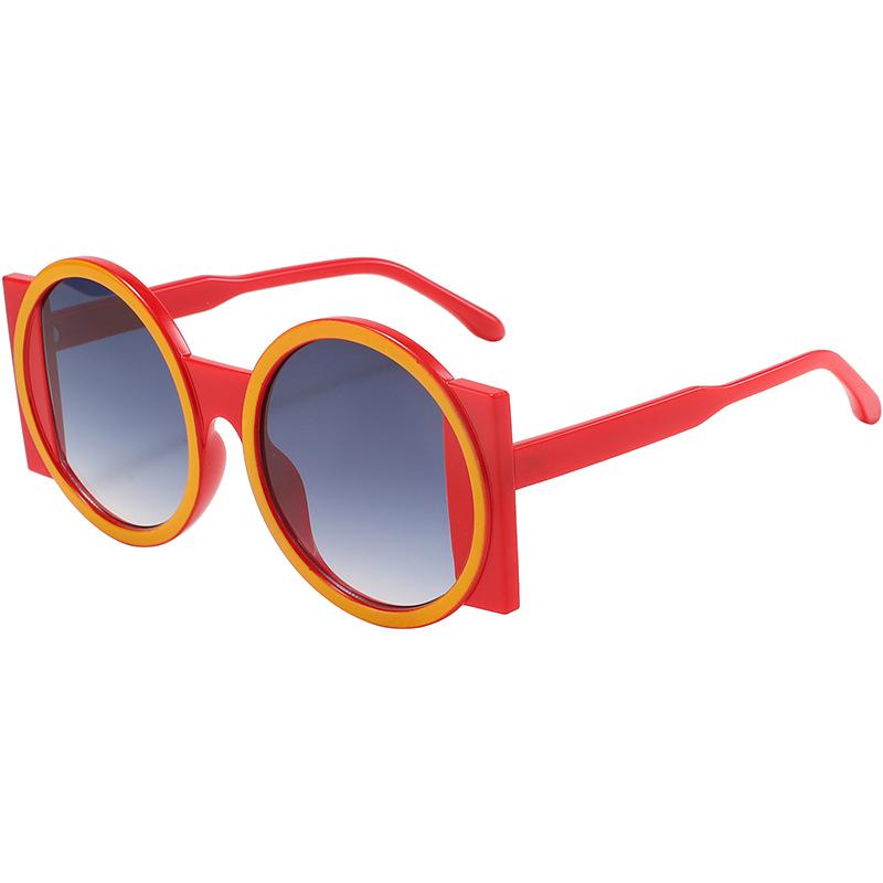 

JYL TS Sunglasses Large European Star UV/12120 B-4199 глубокая кофе