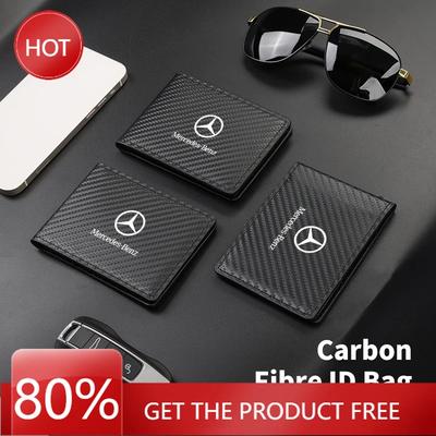 Leather Car Men's Multi Card Bag For Storage And Portability For Mercedes Benz CLK GLC W212 C200 C300 W203 W204 W205 W169 W176
