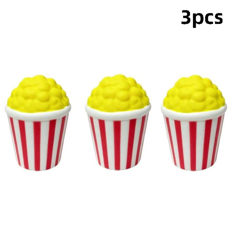1/3 Stück Weiches Simuliertes Popcorn Quetschspielzeug Stressabbau Langsamer Rückprall Fidget Spielzeug Heimdekoration Freunde Bestes Geschenk Anti-Stress
