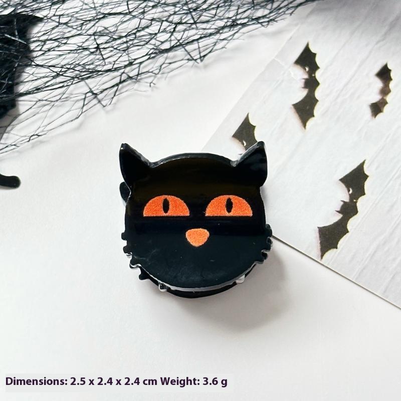 Pumpkin/Ghost Halloween Theme Hair Claw Clip Holiday Party Headwear Hair Claws For Hair Diy Accessory Hair Styling