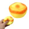 Simulation Egg Tart Squeeze Toy Slow Rising Egg Tart Stress Ball Toy Decompression Realistic Food Fidget Sensory Toy