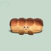 Student Stationery Bag, Fun Bread Plush Pen Bag, Multi functional Storage, Can Be Used as Wallet & Handbag