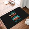 Outdoor Camping Doormat Mountain Adventure Decorative Mat Non-Slip Indoor/Outdoor Entryway Rug for Home Camping Lover Gift