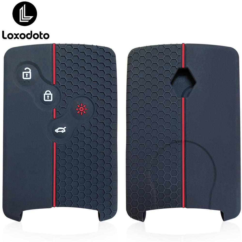 

Силиконовый чехол для ключа-карты Аксессуары для Renault Megane 2 3 Scenic Laguna Clio Captur Duster Logan Trafic Koleos Fluence Zoe Чехол