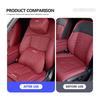 Car Universal Headrest Lumbar Cushion Back Comfort Neck Pillow For Mercedes Benz AMG C180 C300 W124 W176 W177 C200 C260 GLC CLE BF1