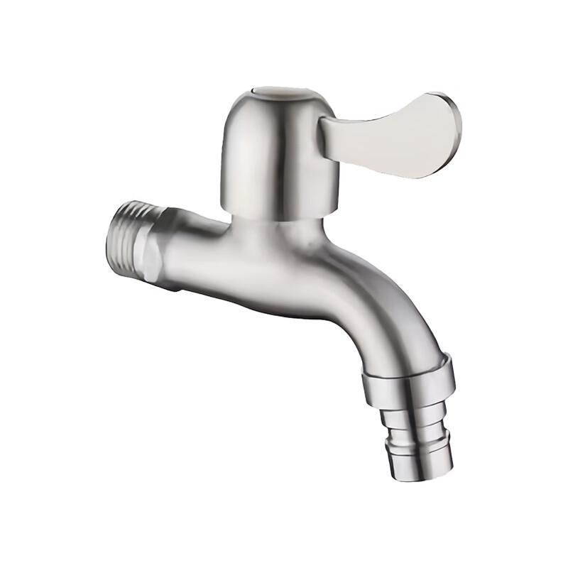 304 Stainless Steel Single Cold Quick Open Faucet (4-Pack)