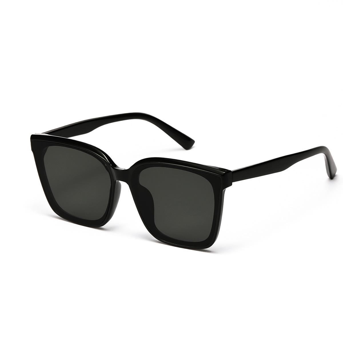 

Square Sunglasses Women S Large Frame Glasses Plain Artifact Retro Men S Sunglasses