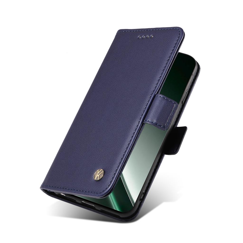 YIKATU YK-003 For Realme GT 6 5G Case Wallet Flip Shockproof PU Leather Phone Cover