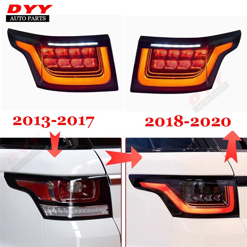 Compatible Kit for Upgrading Old Range Rover Sport Rear LED Taillights to New Model Body