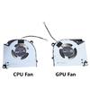 Laptop CPU GPU Cooling Fan for COLORFULB  X15AT / X15XS 22 / X17AT