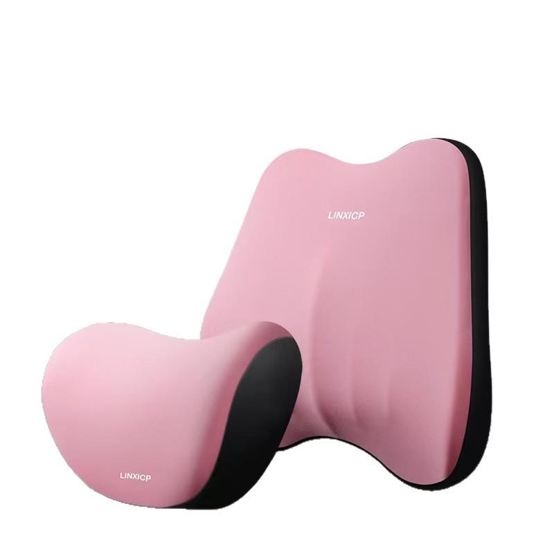 Opěrka hlavy a bederní opěrka do auta – Polštářek do interiéru pro pohodlné cestování