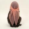 Thin Sparkling Headwrap Sequin Mesh Bandana Hotfix Rhinestone Square Scarf  Women Fashion